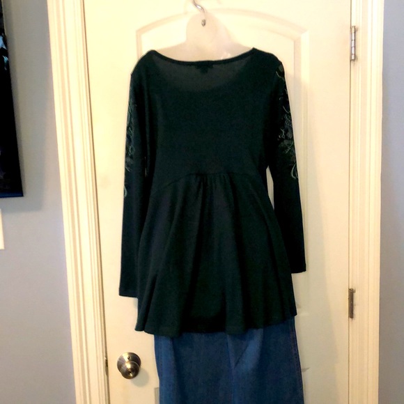 EUC One World Evergreen Waffle Weave Top, Size Large - Picture 15 of 15